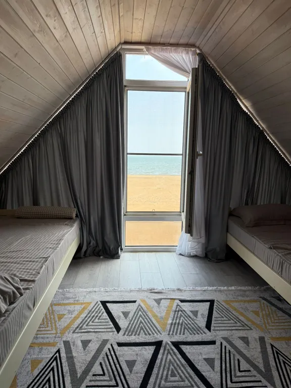 1‑комнатный домик у моря, 46 м²