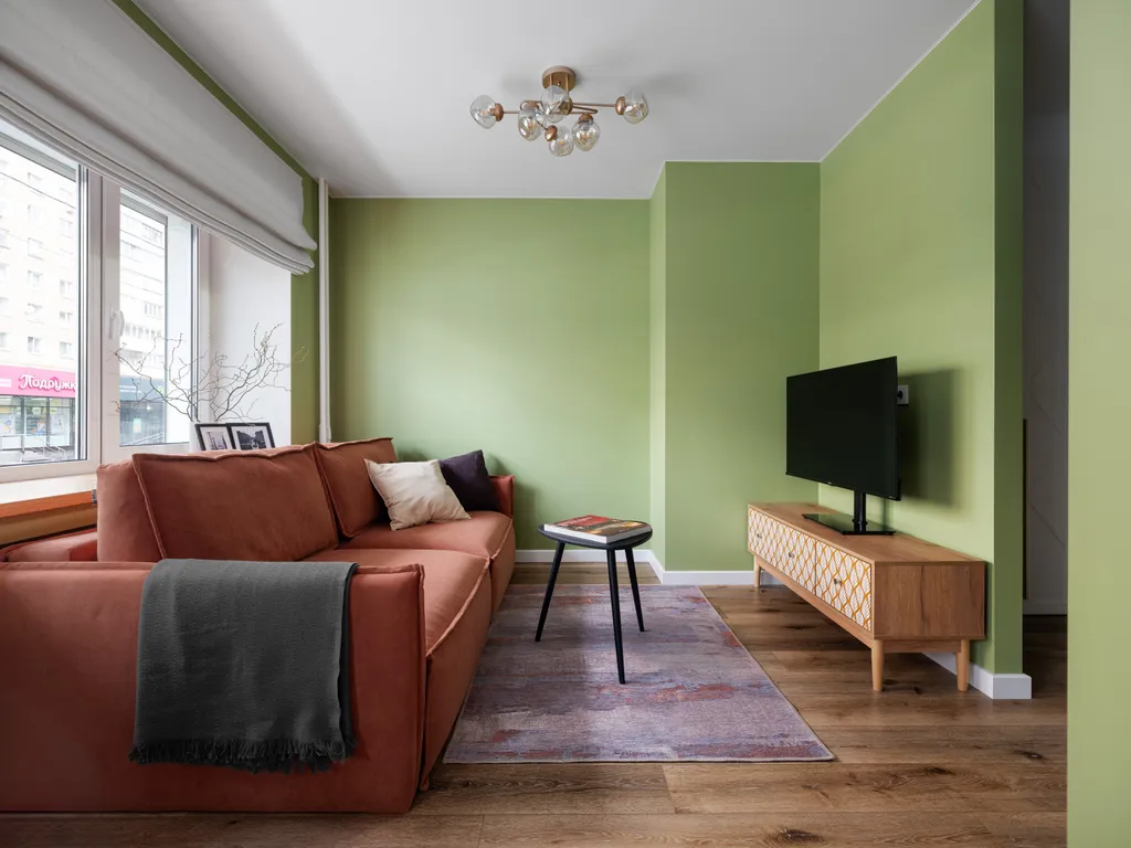 Квартира Квартира Стильная евродвушка в Пресненском районе у метро Белорусская — Москва