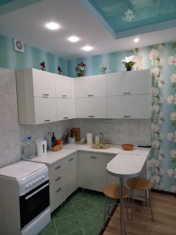 Уютная квартира-студия с хорошим евроремонтом