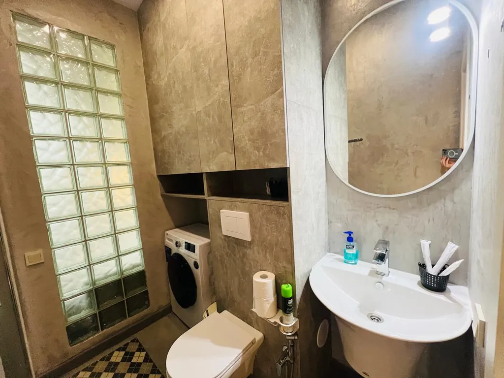 Стильная однокомнатная квартира с балконом