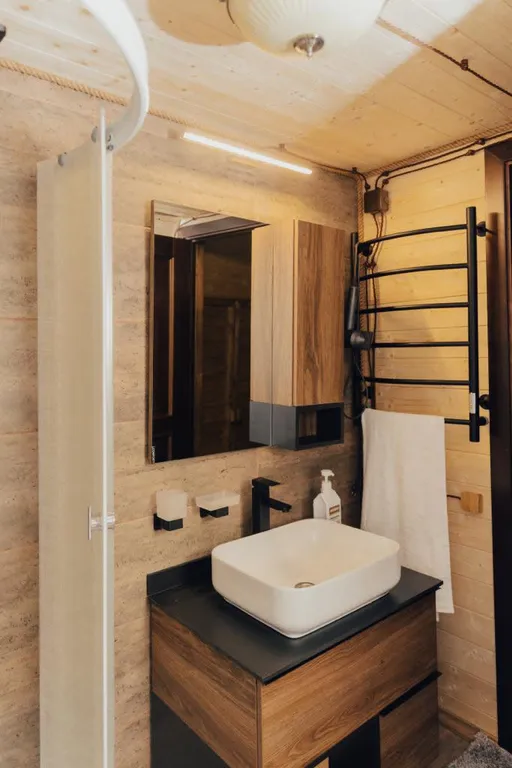 Отдых в горах в домике A-frame