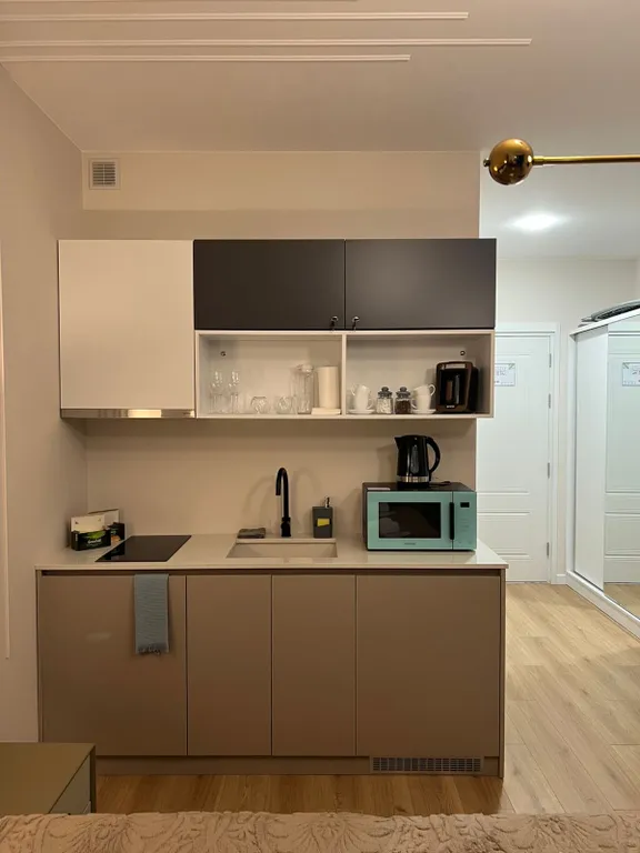 Апартаменты с балконом и видом на горы