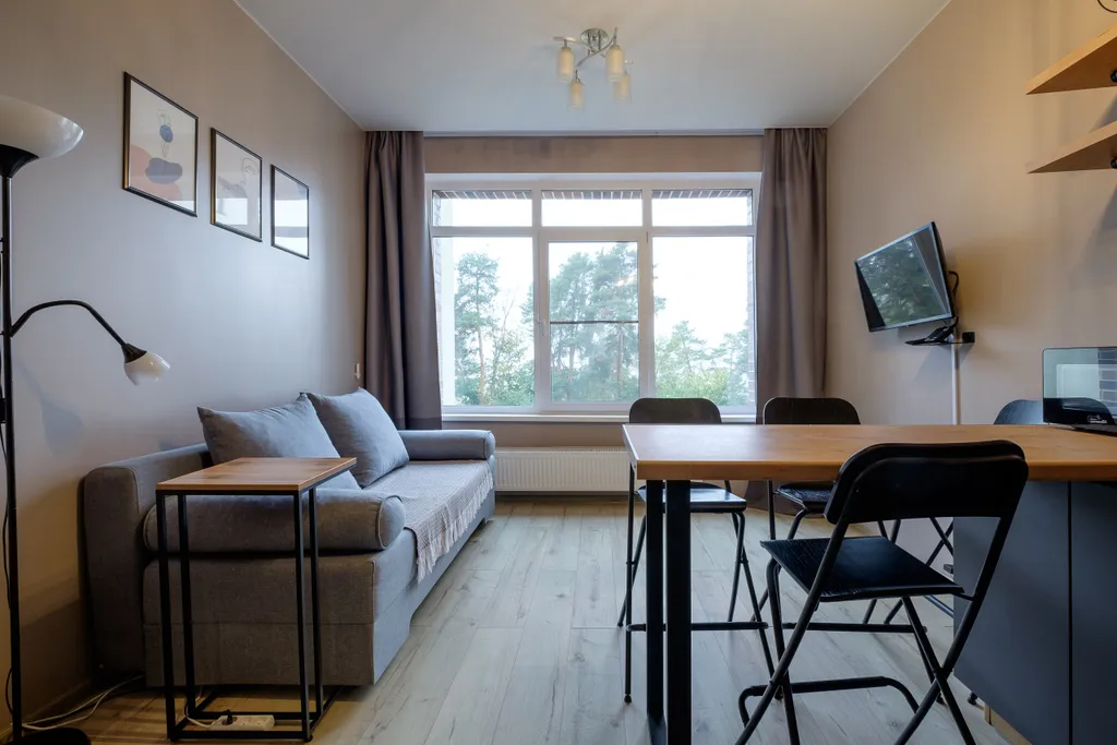 Квартира в ЖК Greenpark с отличным видом на сосновый лес и реку