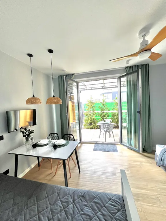 Студия Nordlys с приватной террасой на Балтийском побережье