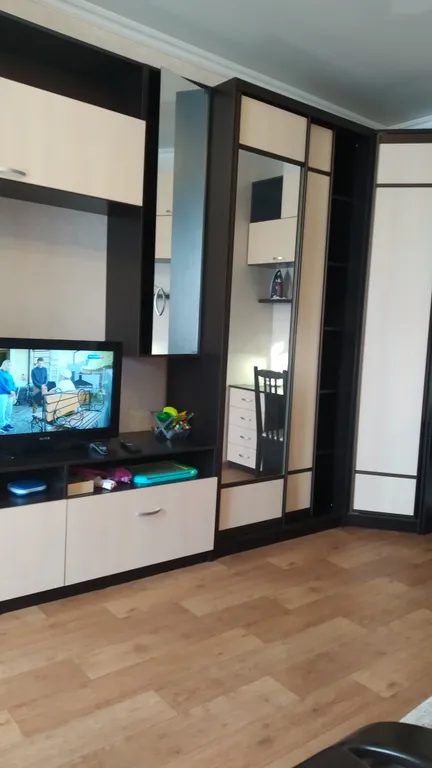 Большая однушечка со спальным местом на кухне рядом с центром