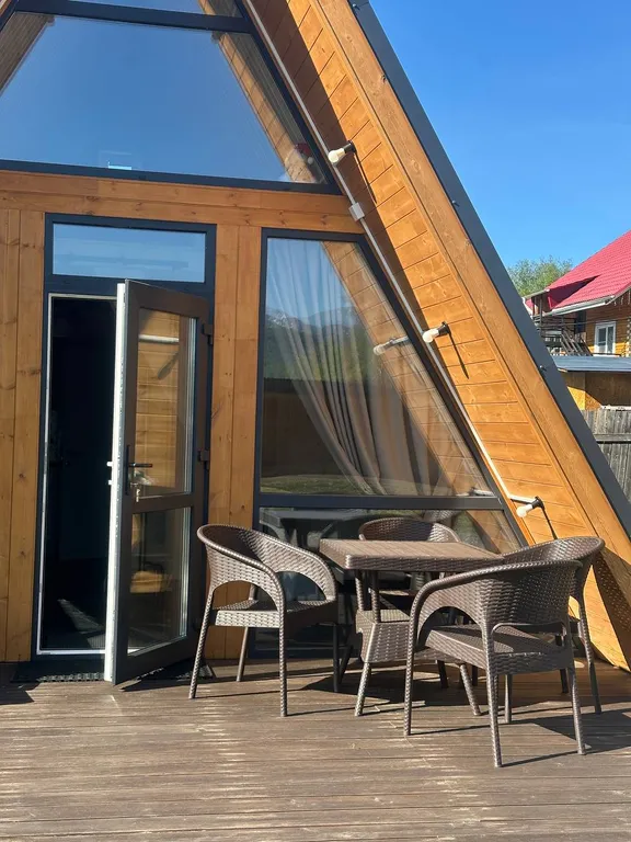 Коттедж Новый дом в стиле А-фрейм — аренда посуточно в Утулик