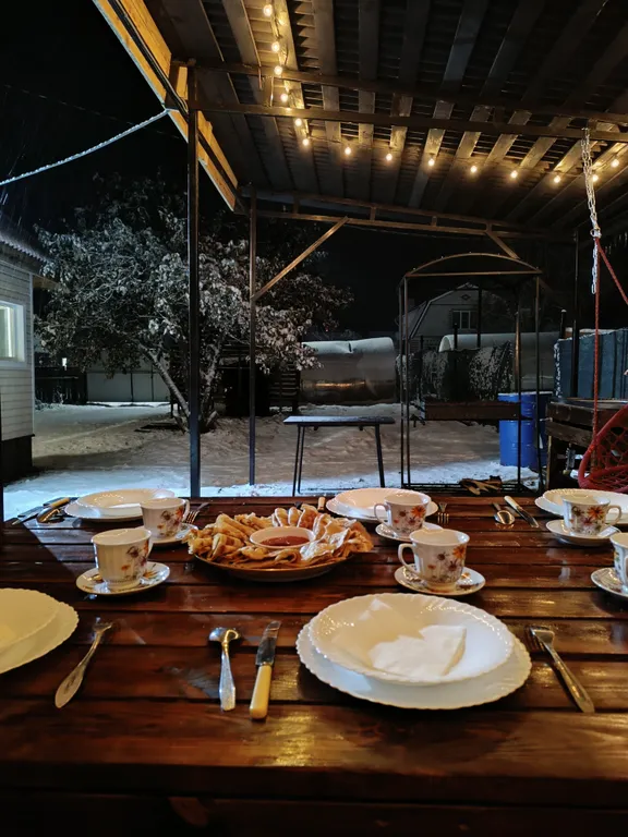 Коттедж Гостевой дом с русской баней и уличной купелью — Кириши