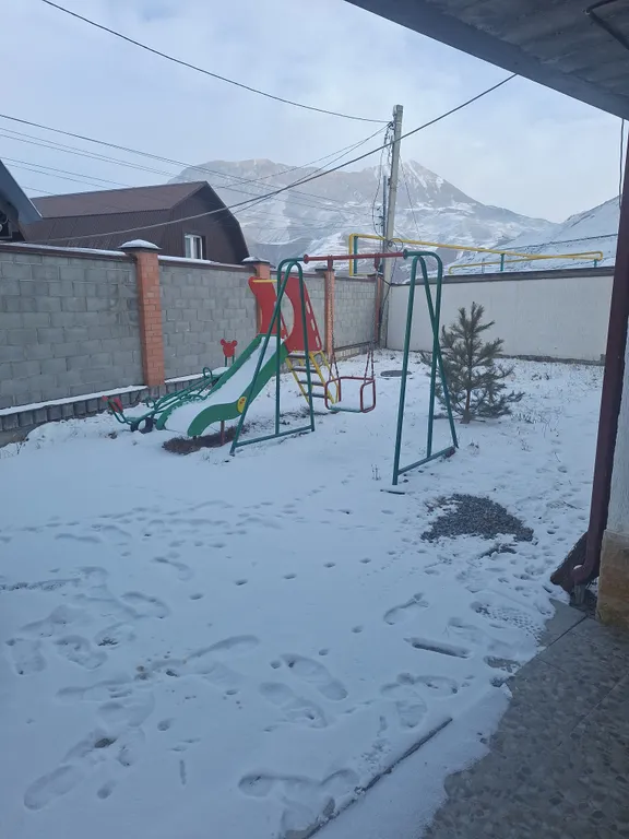 Уютный дом в самом центре гор