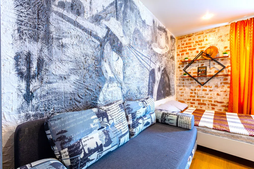 Студия в жк атлантида в ковбойском стиле