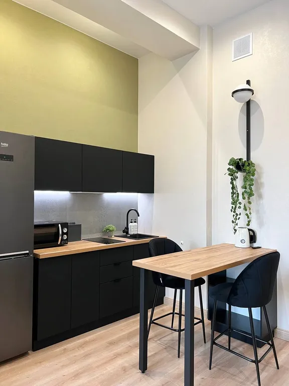 Стильная студия с выходом на кровлю ТЦ Галерея