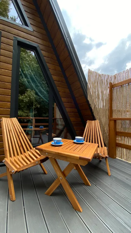 Коттедж Новый А-фрейм дом — Горячий Ключ