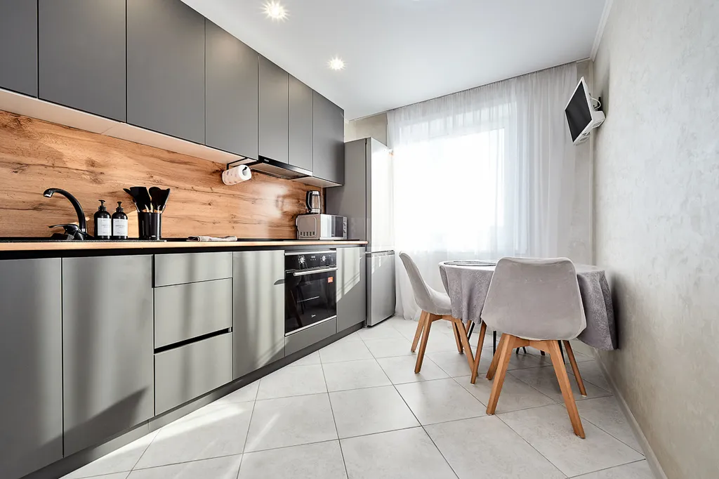 Квартира с новым ремонтом с видом на город сопки