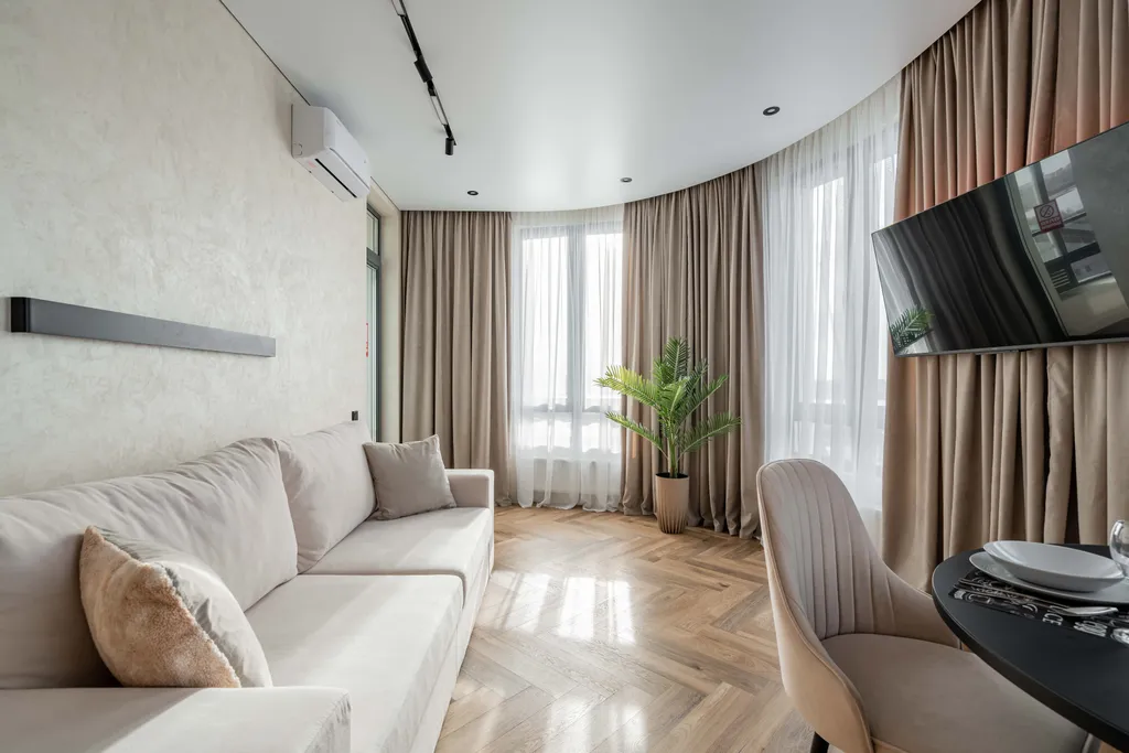 Апартаменты с видом на Кремль у аквапарка с парковкой