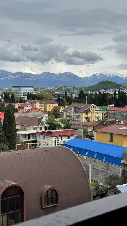 Студия с шикарным видом на горы