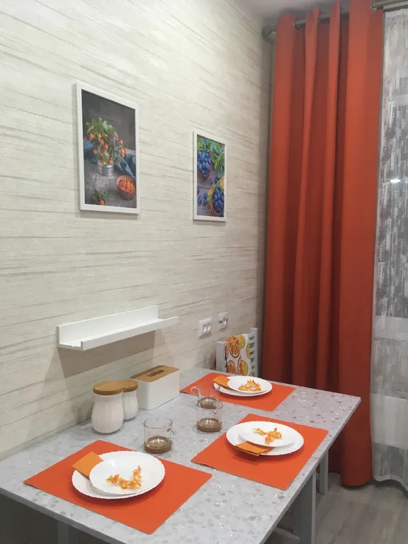 Уютная квартира Хибинская акварель с видом на Хибины