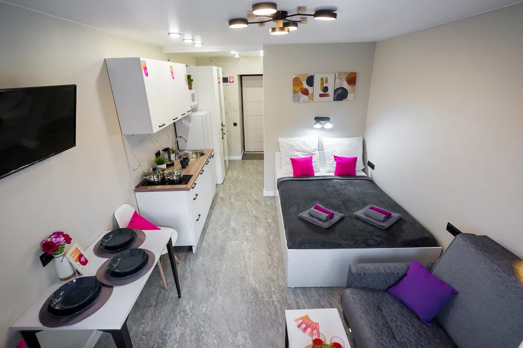 Квартира Квартира Уютная комфортная студия — Иркутск