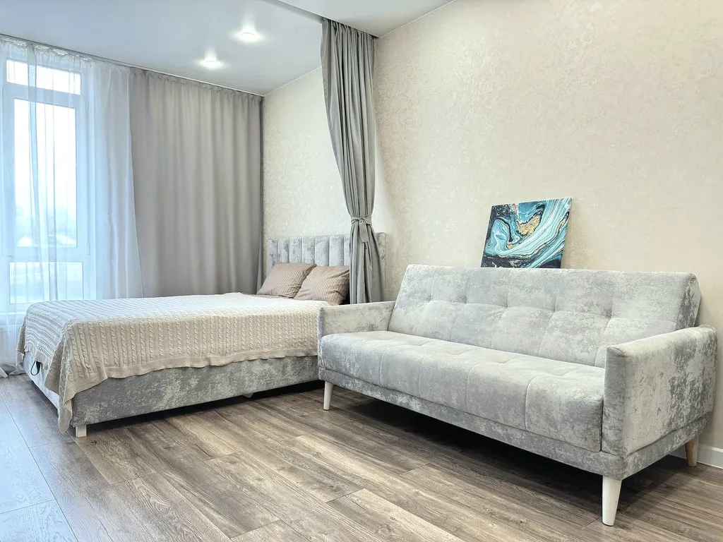 Студия с кондиционером в центре в новом ЖК на Большевистской