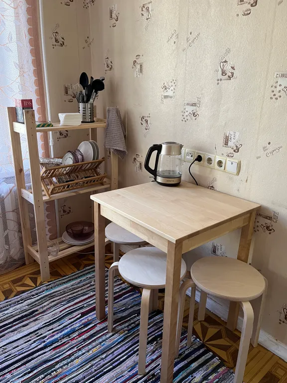 Квартира Квартира Шоколадка с видом на метро — Москва