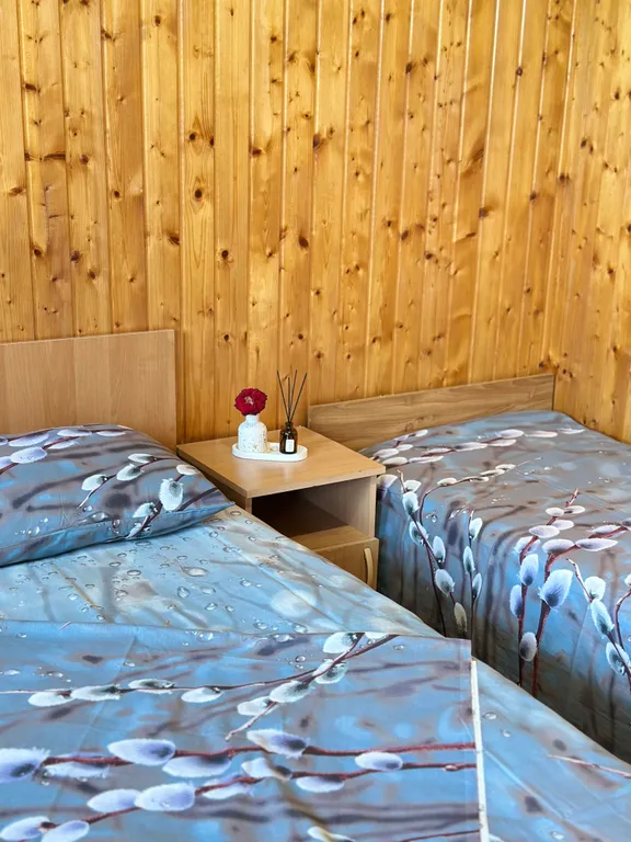 Два домика со своей кухней, для компании из 6 человек