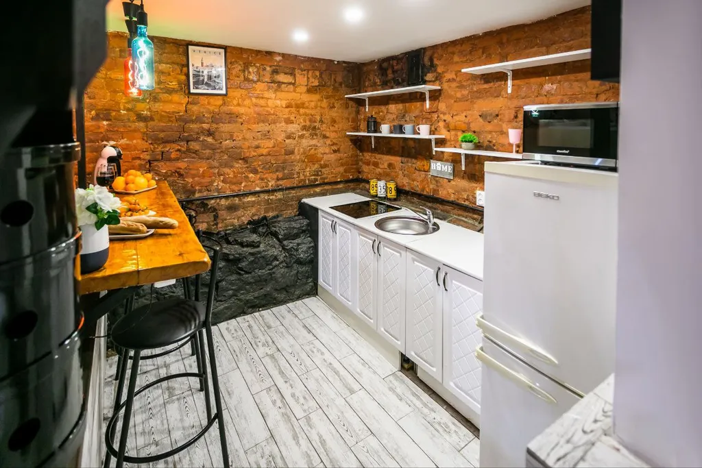 2уровневая стильная квартира