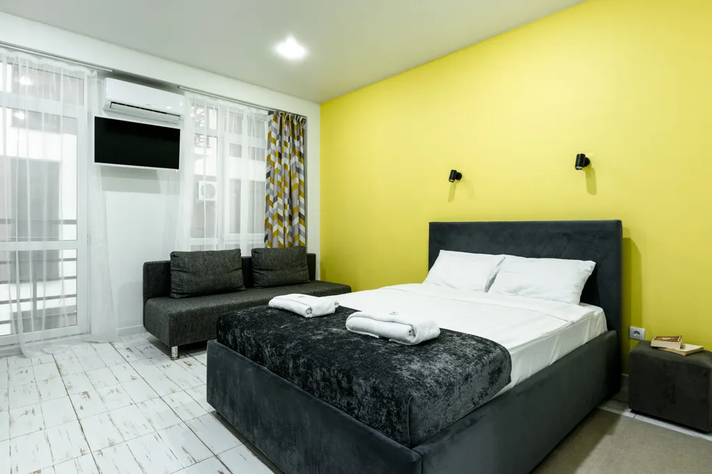 Квартира Светлая и современная студия в ЖК Сорренто Парк — аренда посуточно в Сириус