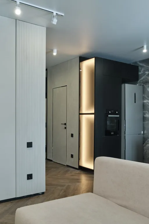 Стильные апартаменты с видом на закат