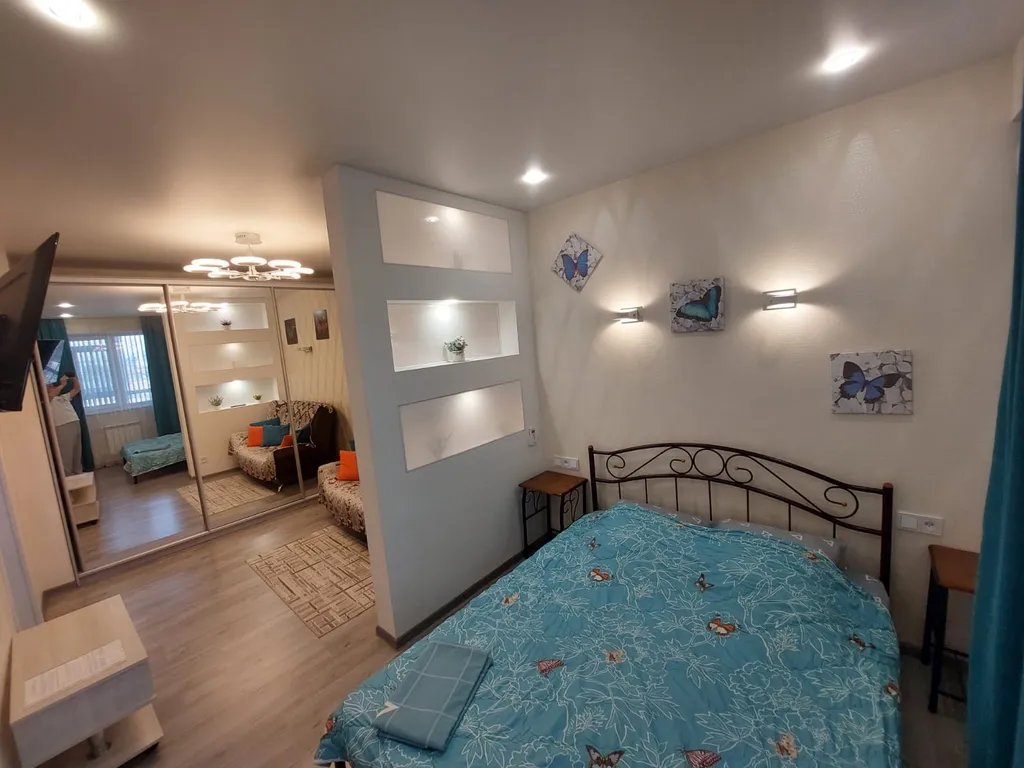 Квартира Уютная квартира в новостройке в 5 минутах от вокзала — Симферополь