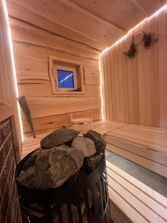 Коттедж Модульный дом с баней, костровой чашей и мангалом — Казань