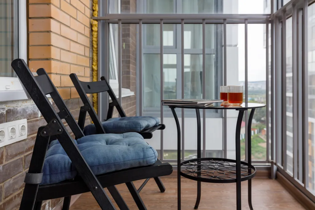 Квартира с видом на город