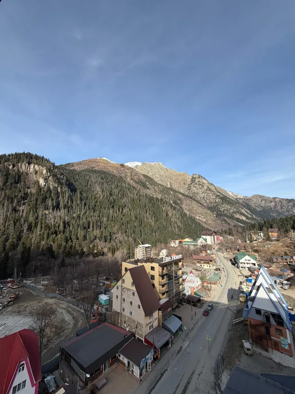 Студия в самом центре Домбая