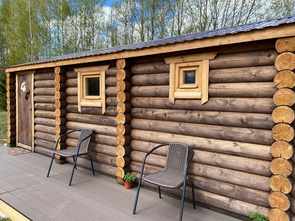 Коттедж Лесной на базе отдыха Заячий хутор на Валдай