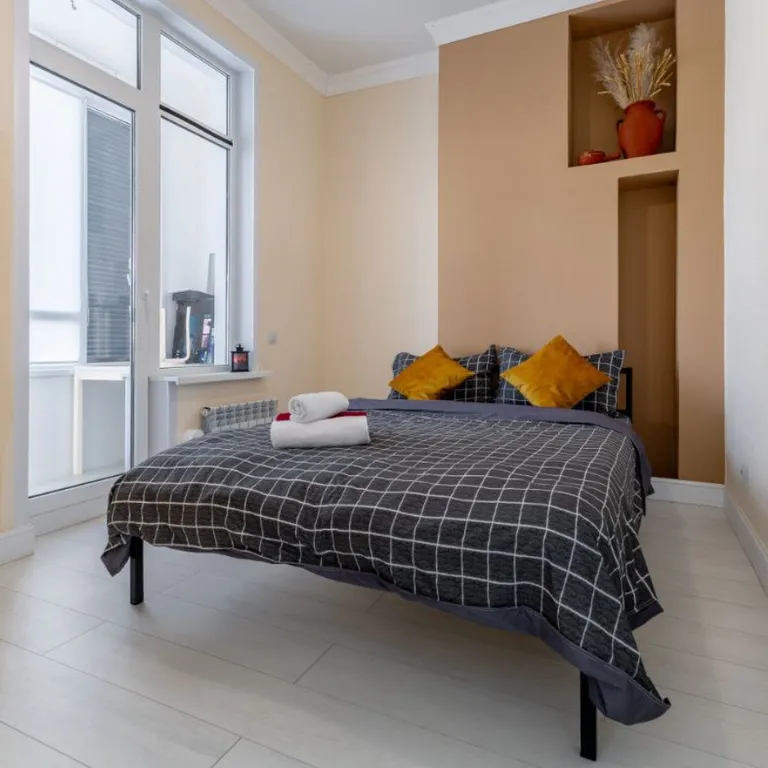 Квартира 1-комнатные апартаменты в жк атлетик — аренда посуточно в Астана (Нур-Султан)