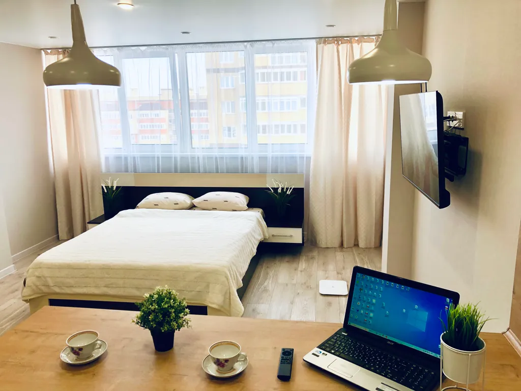 Квартира Уютная студия рядом с ТЦ Мадагаскар — аренда посуточно в Чебоксары