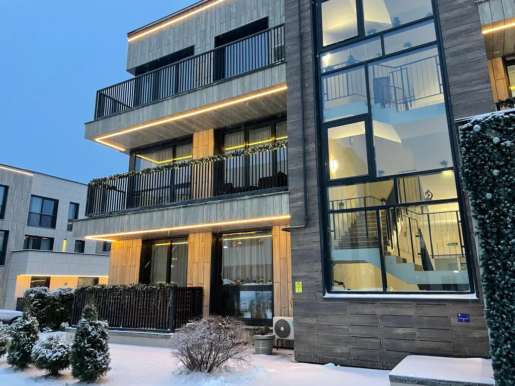 Стильные апартаменты рядом с Охта Парком