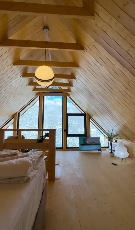 Барнхаус с чаном и бассейном