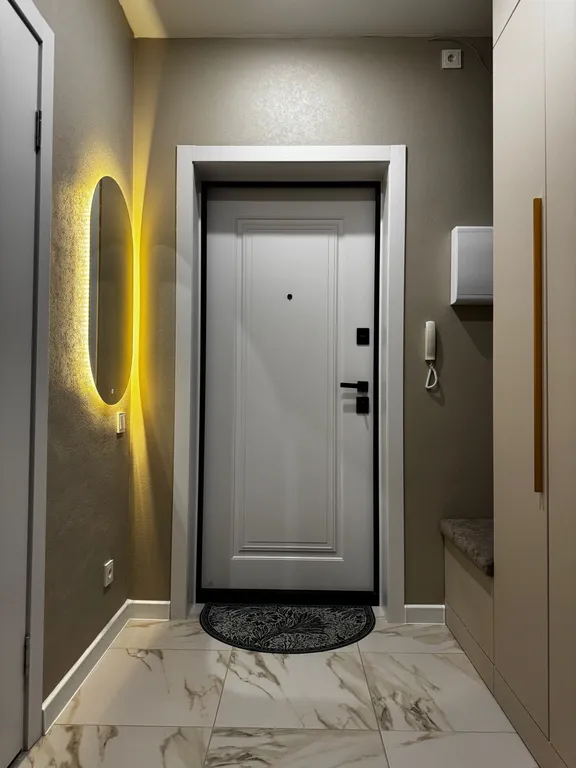 Дизайнерская студия в изумрудном цвете