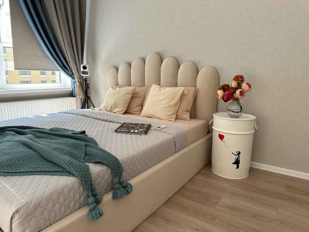 Квартира Квартира Студия с кондиционером у аэропорта Пулково — Шушары