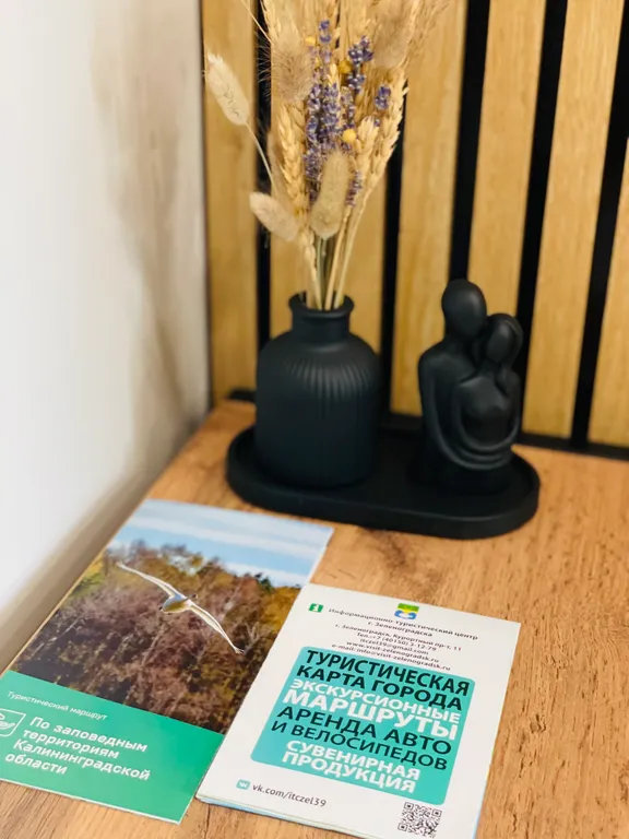 Квартира Квартира Уютная студия на берегу моря — Зеленоградск