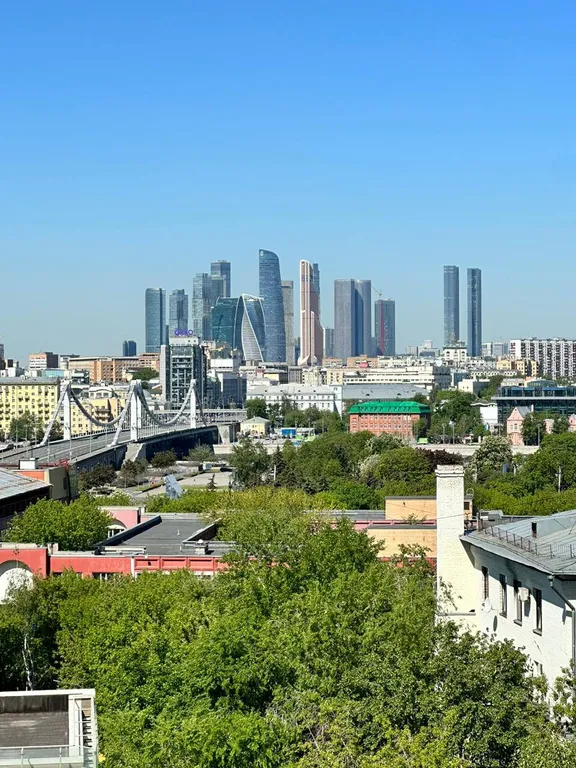 Квартира Квартира с потрясающим видом на город рядом с Парком Горького — Москва