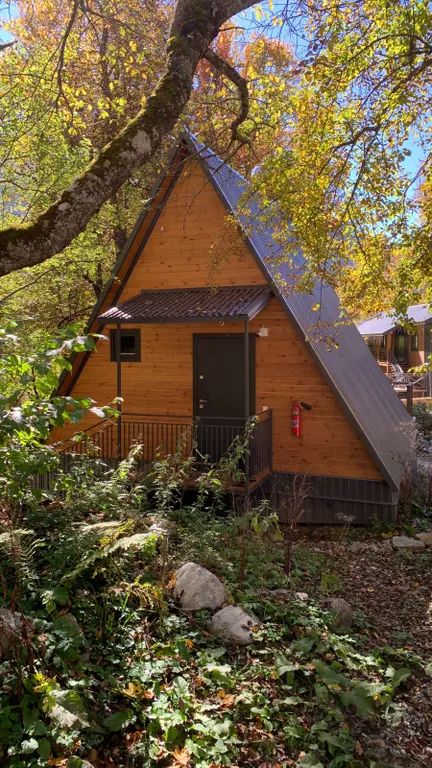 Коттедж Дом в живописном лесу (а-фрейм) — Архыз