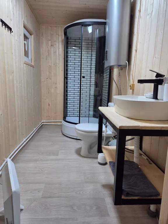 Барнхаус в сердце Теберды с видом на горы