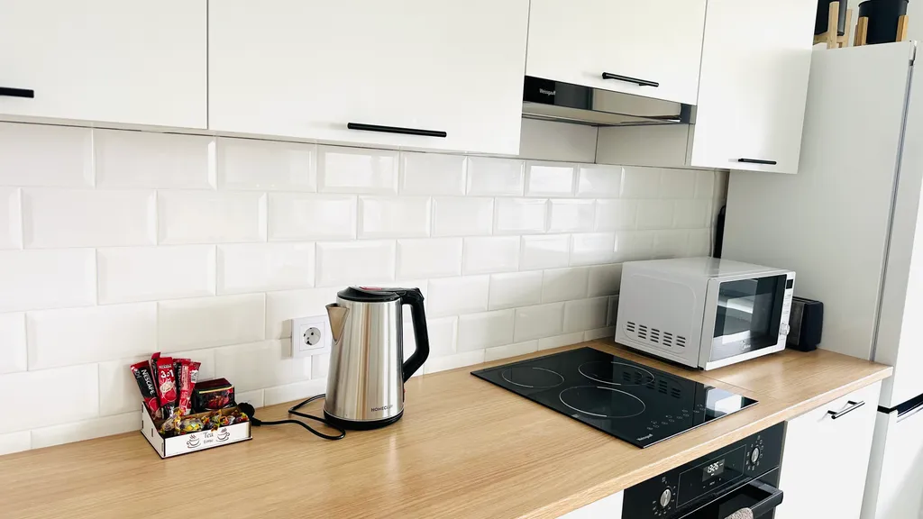 Просторная квартира с большой кухней-гостиной