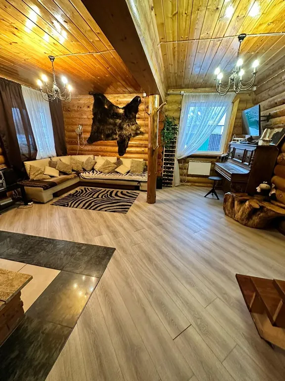 Коттедж Домик с баней в деревне — Кавголово