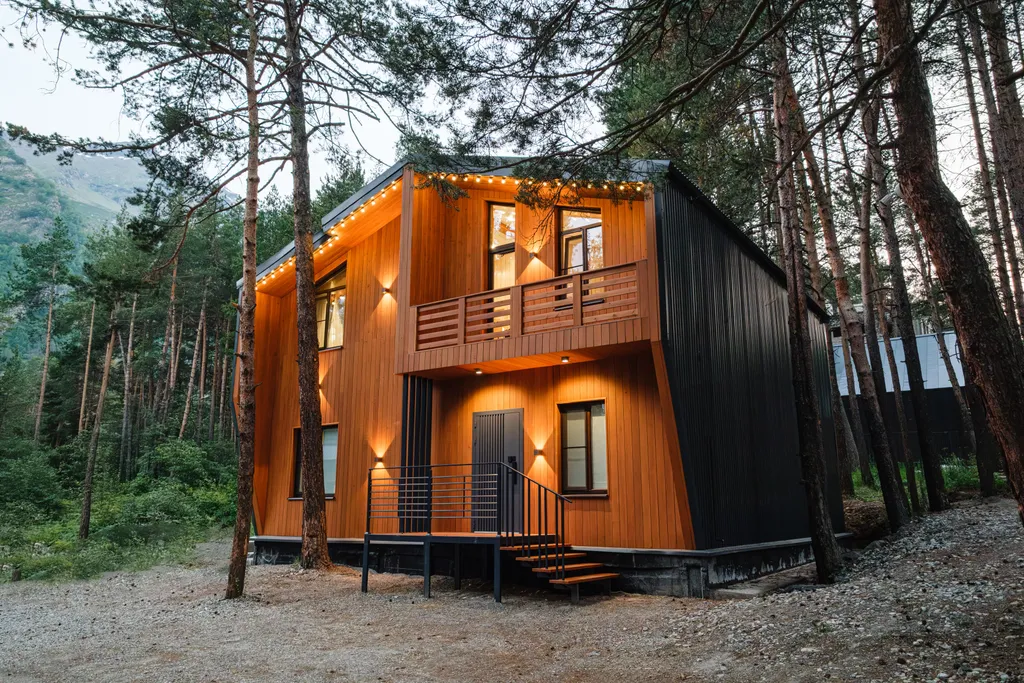 Премиум-коттедж для большой компании — аренда посуточно в Терскол