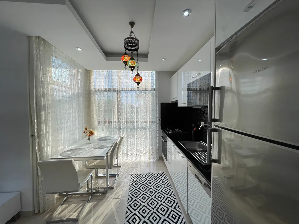 Уютный апартамент в 320 метрах от моря с балконом