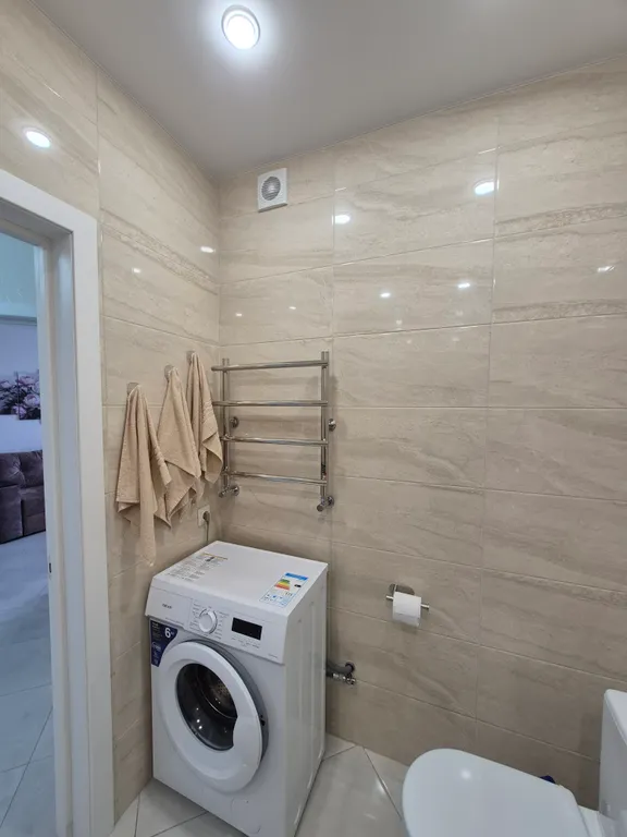 Уютная светлая квартира с видом на город