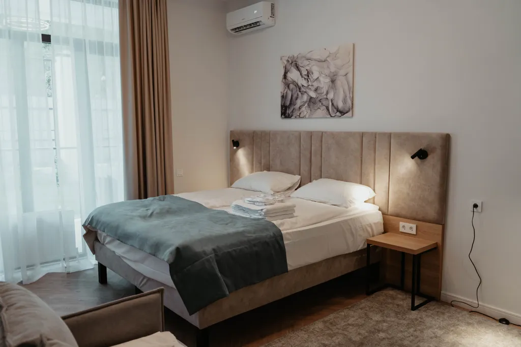 Квартира Комфортабельные апартаменты с подогреваемым бассейном — Анапа