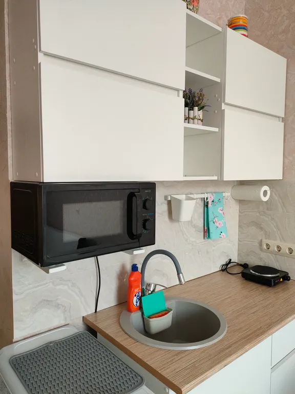 Квартира Квартира Уютная студия у моря — Беранда