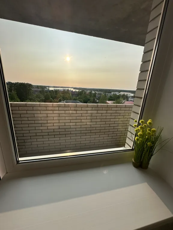 Уютная, светлая квартира c прекрасным видом на Неву