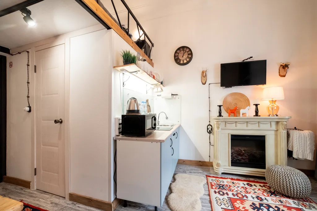 Квартира Квартира Студия в стиле Охотничьего домика в центре Красноярска — Красноярск